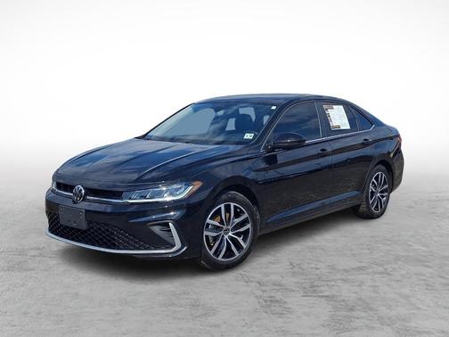 Deep Black Pearl Effect 2025 Volkswagen Jetta 1.5T SE