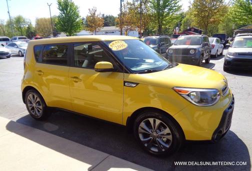Solar Yellow 2016 Kia Soul +