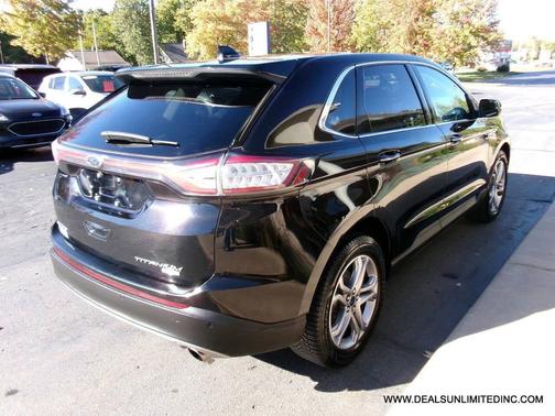 Shadow Black 2016 Ford Edge Titanium
