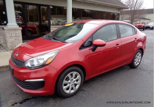 Signal Red 2017 Kia Rio LX