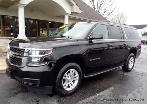 Black 2018 Chevrolet Suburban LT