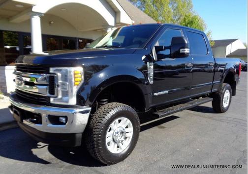 Shadow Black 2018 Ford F-350 XLT