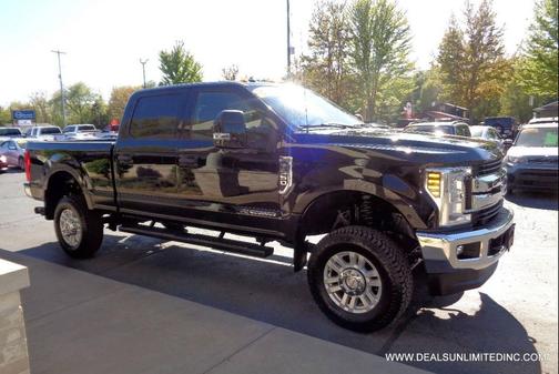 Shadow Black 2018 Ford F-350 XLT