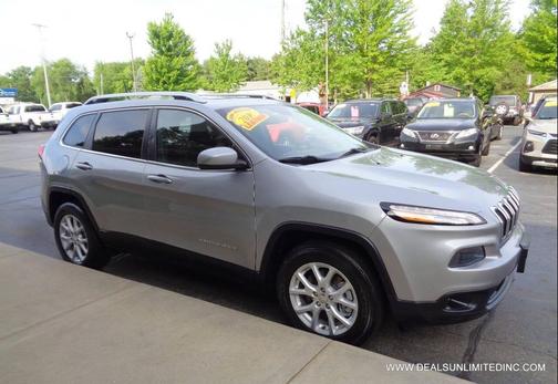 Billet Silver Metallic Clearcoat 2017 Jeep Cherokee Latitude