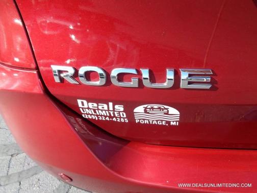 Burgundy 2020 Nissan Rogue SV