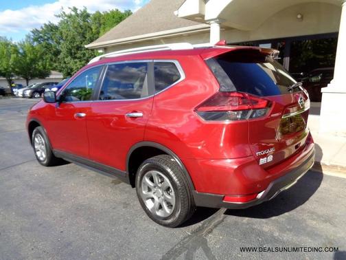 Burgundy 2020 Nissan Rogue SV
