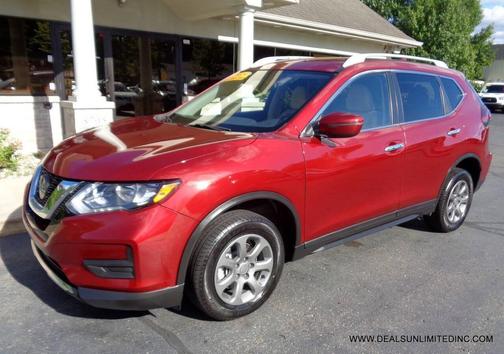 Burgundy 2020 Nissan Rogue SV