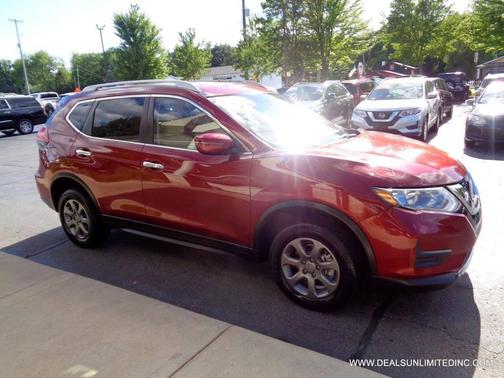 Burgundy 2020 Nissan Rogue SV