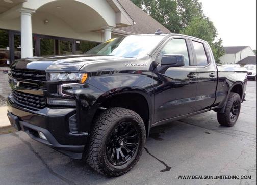 Black 2021 Chevrolet Silverado 1500 RST