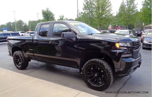 Black 2021 Chevrolet Silverado 1500 RST