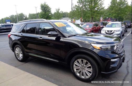 Agate Black Metallic 2020 Ford Explorer Limited