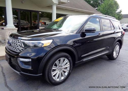 Agate Black Metallic 2020 Ford Explorer Limited