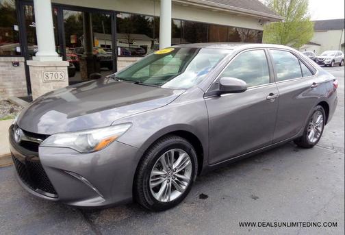 Gray 2016 Toyota Camry SE