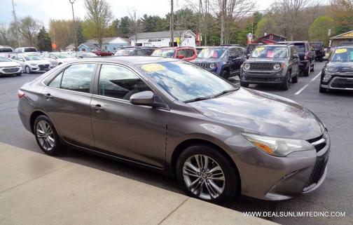 Gray 2016 Toyota Camry SE