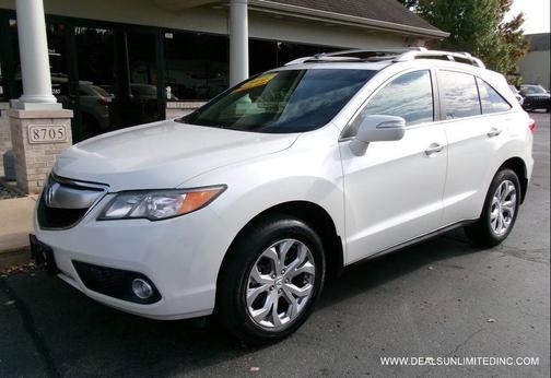 White Diamond Pearl 2014 Acura RDX Technology