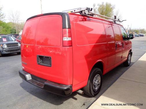 Red Hot 2017 Chevrolet Express 2500 Work Van