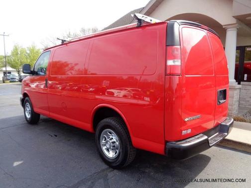 Red Hot 2017 Chevrolet Express 2500 Work Van