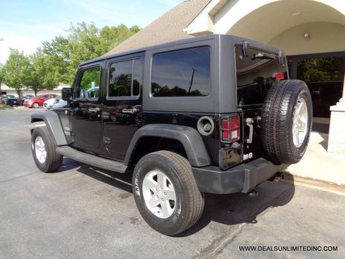 Black Clearcoat 2014 Jeep Wrangler Unlimited Sport