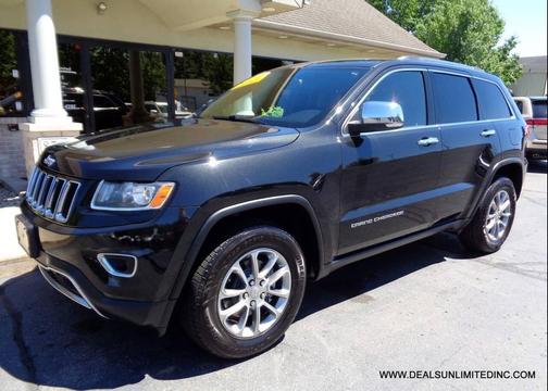 Brilliant Black Crystal Pearlcoat 2016 Jeep Grand Cherokee Limited