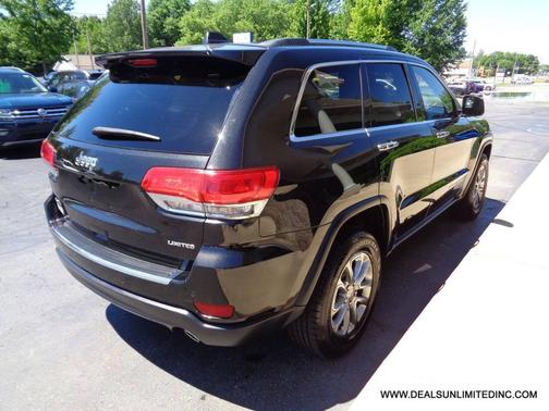 Brilliant Black Crystal Pearlcoat 2016 Jeep Grand Cherokee Limited