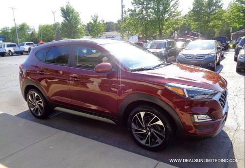 Gemstone Red 2020 Hyundai TUCSON Sport