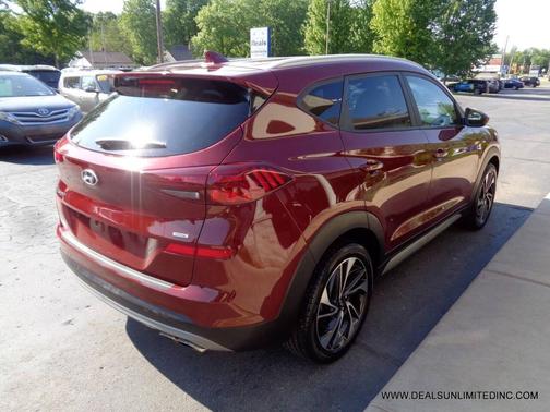Gemstone Red 2020 Hyundai TUCSON Sport