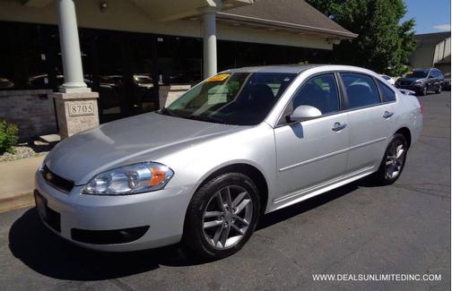 Silver Ice Metallic 2015 Chevrolet Impala Limited LTZ
