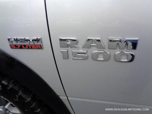 Bright Silver Metallic 2017 RAM 1500 SLT