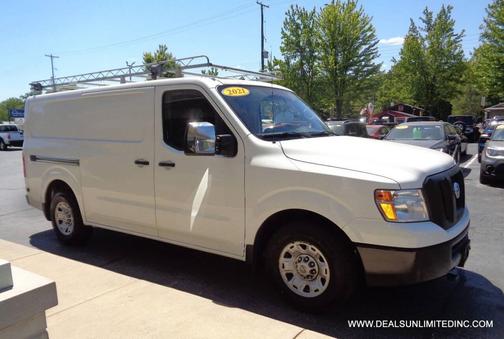 Glacier White 2021 Nissan NV Cargo NV3500 HD S V8