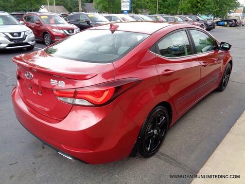 Geranium Red 2016 Hyundai ELANTRA Sport