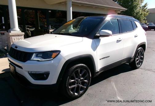 Pearl White Tri-Coat 2019 Jeep Compass High Altitude