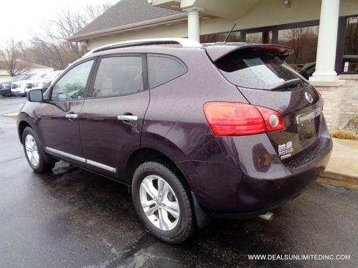 Purple 2015 Nissan Rogue Select S