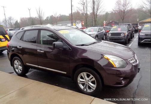 Purple 2015 Nissan Rogue Select S
