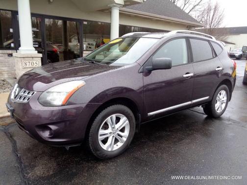 Purple 2015 Nissan Rogue Select S