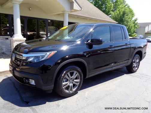 Crystal Black Pearl 2017 Honda Ridgeline Sport