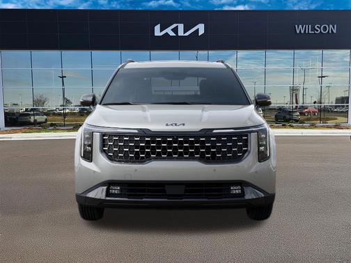 Ivory Silver 2026 Kia Carnival Hybrid SX