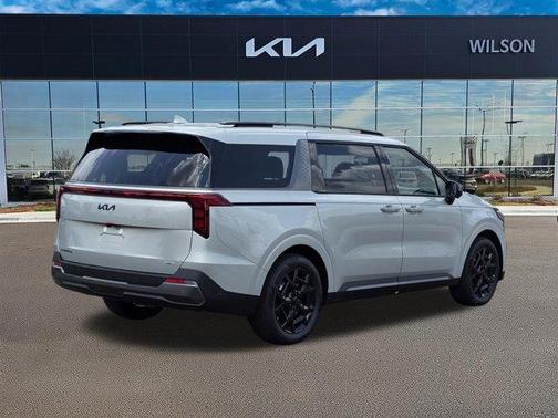 Ivory Silver 2026 Kia Carnival Hybrid SX