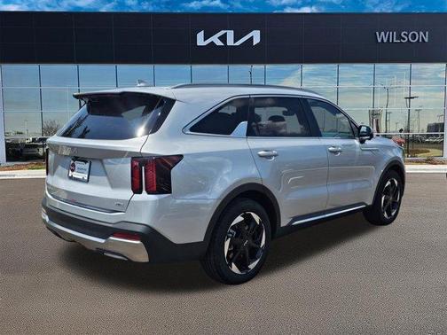 Silky Silver 2025 Kia Sorento Hybrid SX Prestige