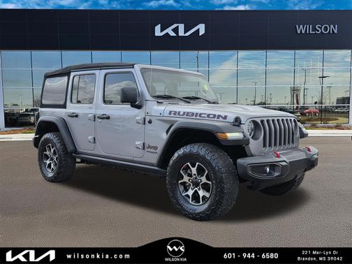 Billet Silver Metallic Clearcoat 2021 Jeep Wrangler Unlimited Rubicon