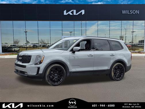 Wolf Gray 2022 Kia Telluride SX