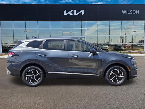 Gravity Gray 2025 Kia Sportage Hybrid LX