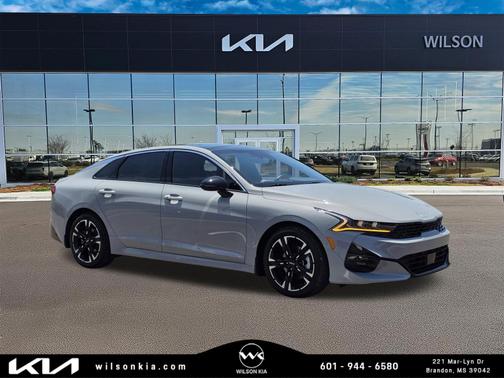 Gray 2024 Kia K5 GT-Line