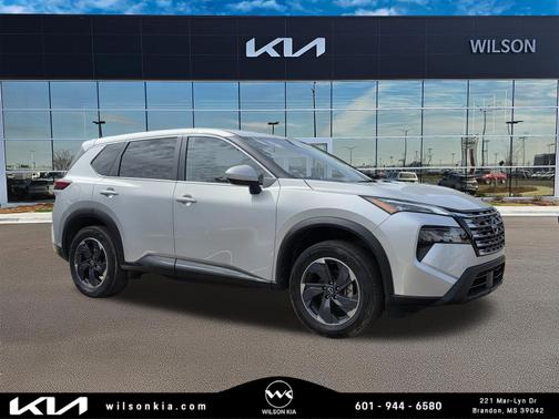 Brilliant Silver Metallic 2024 Nissan Rogue SV