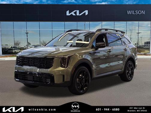 Jungle Green 2026 Kia Sorento X-Line EX