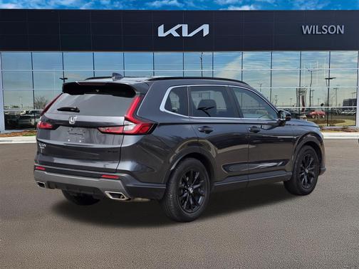 Crystal Black Pearl 2024 Honda CR-V Hybrid Sport