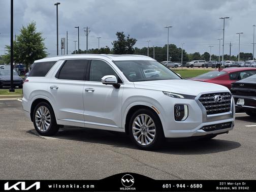 Hyper White 2020 Hyundai PALISADE Limited