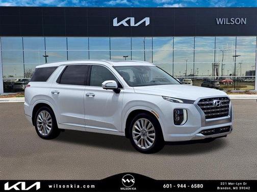 Hyper White 2020 Hyundai PALISADE Limited