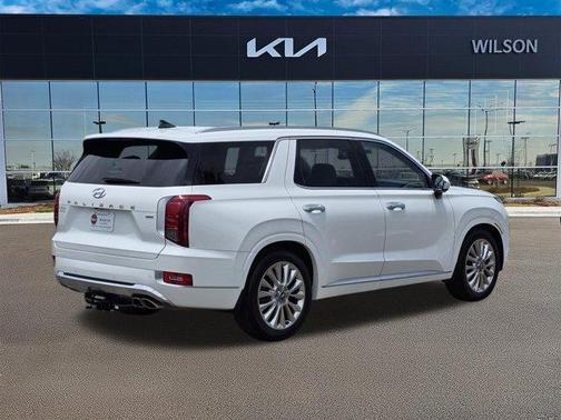 Hyper White 2020 Hyundai PALISADE Limited