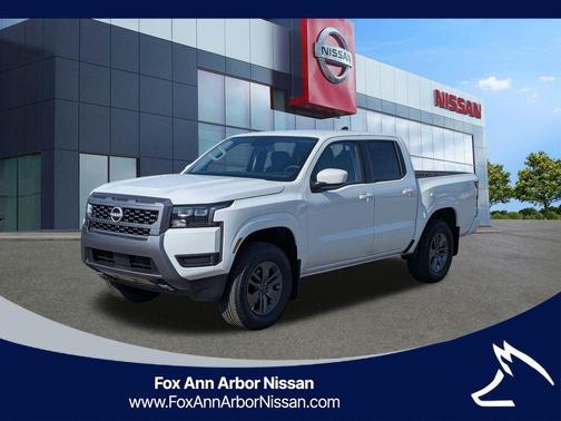 Glacier White 2026 Nissan Frontier SV