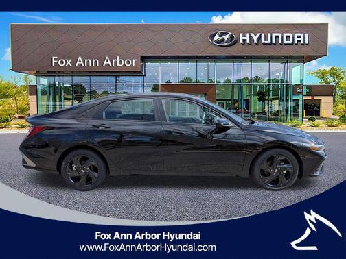 Black 2026 Hyundai ELANTRA SEL Sport
